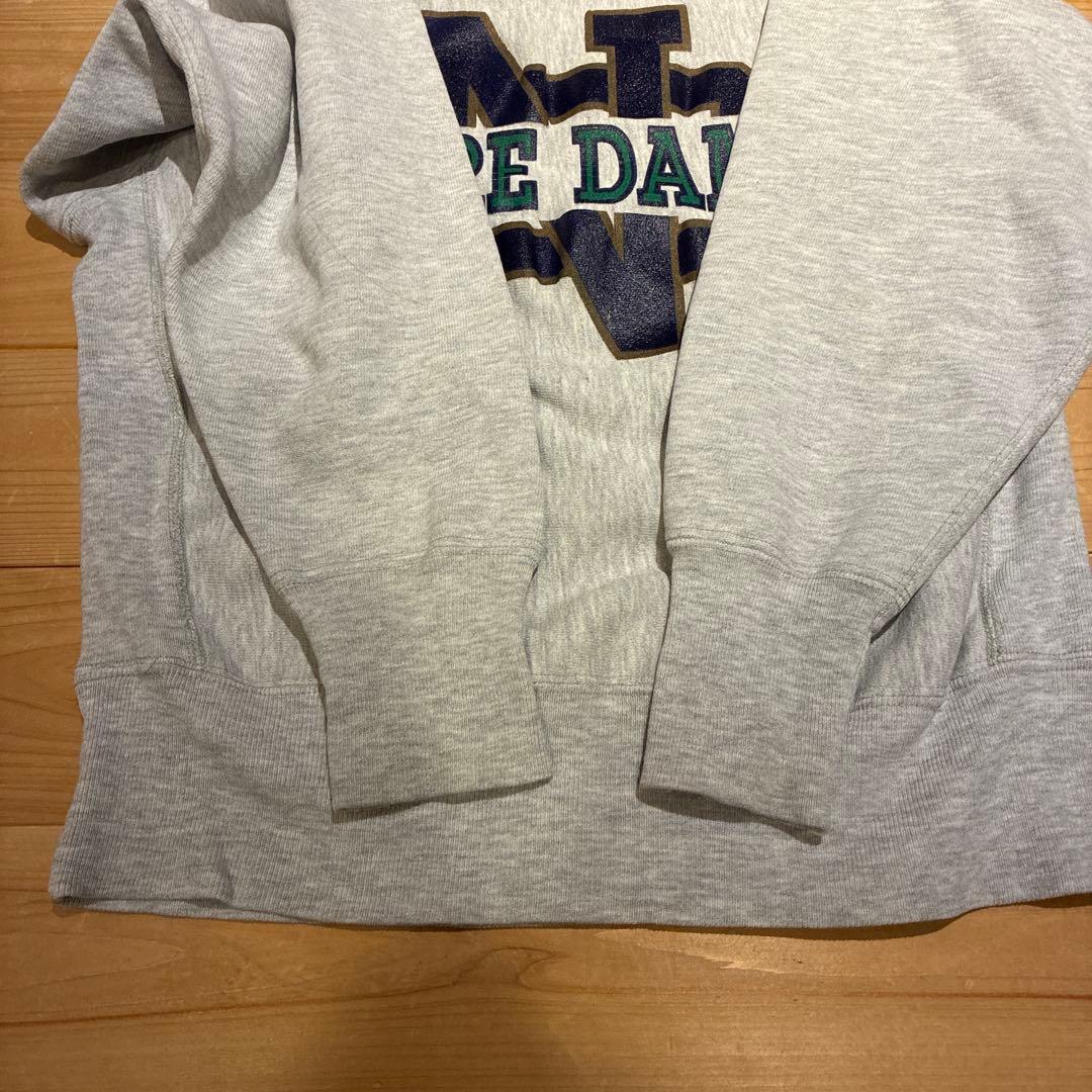 米国製 Champion 90s リバースウィーブヴィンテージ ノートルダム