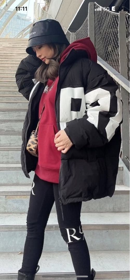 mirror9 アイコンダウン　ブラックM新品　icon