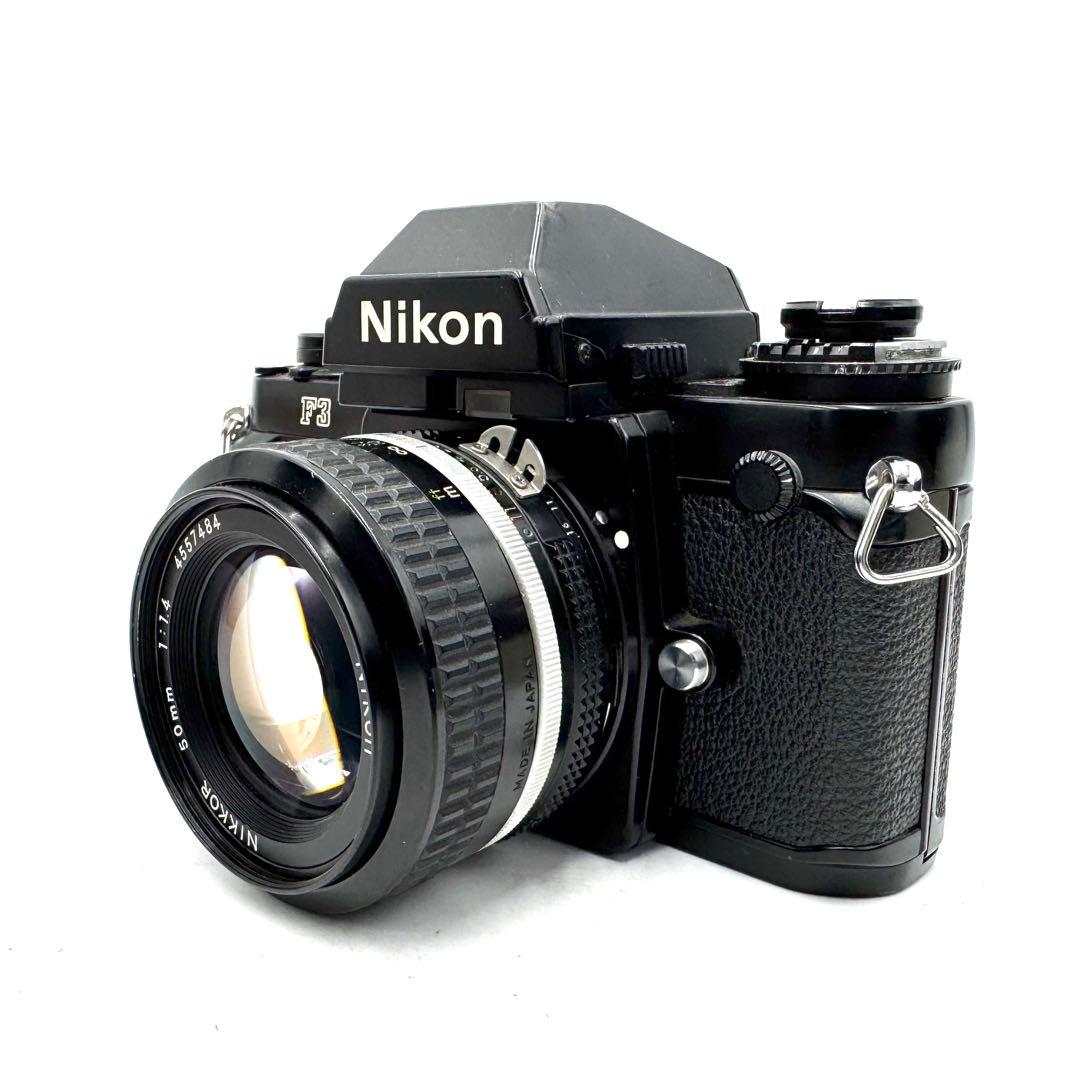 ❁完動品❁Nikon F3 単焦点レンズ付き 50mm フィルムカメラ