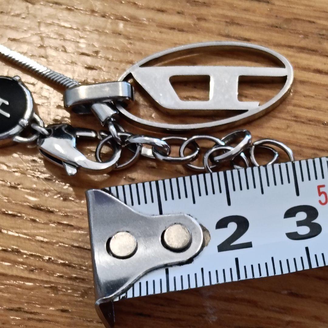 DIESEL チェーン ネックレス シルバー　60cm　値引き不可