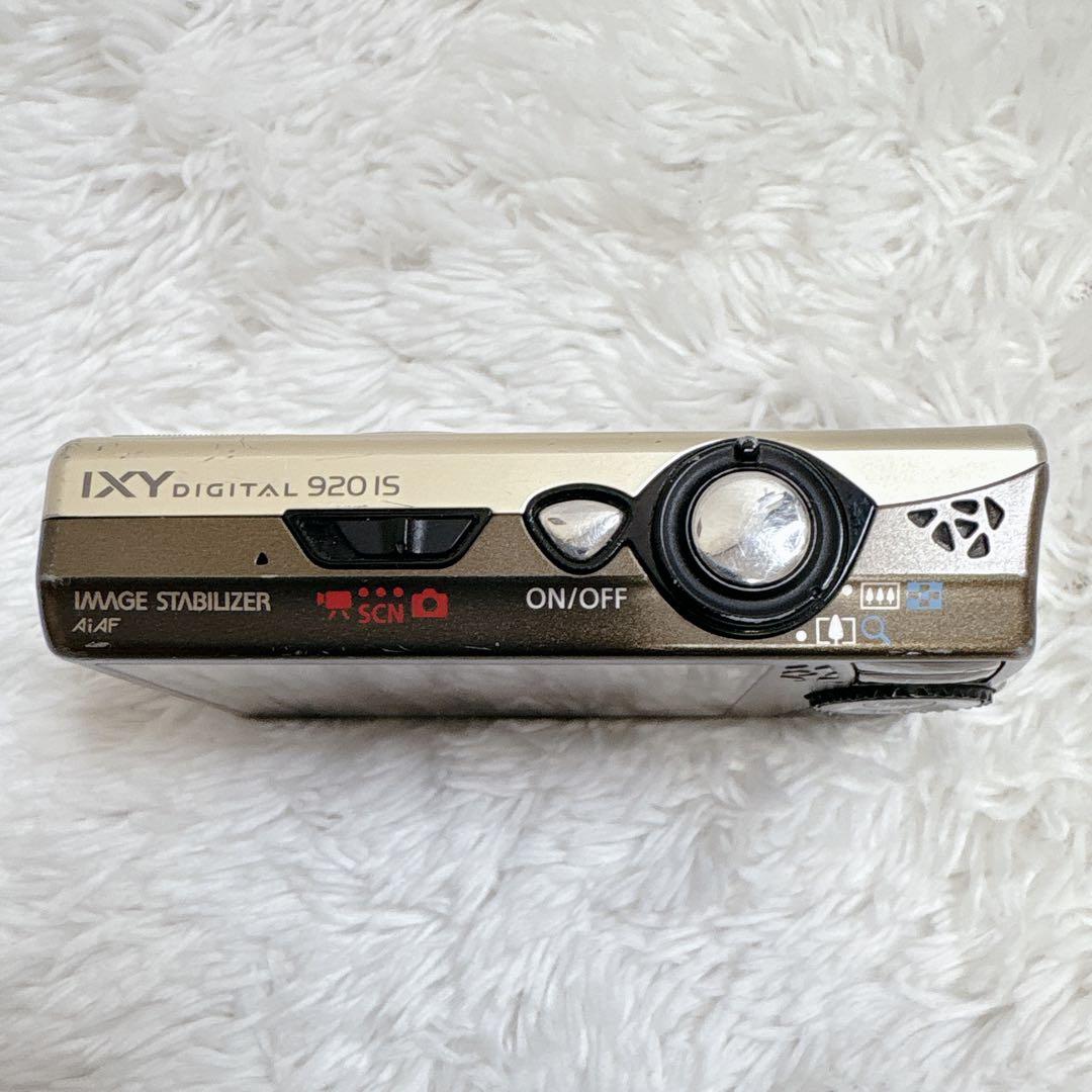 Canon IXY 920IS デジタルカメラ ゴールド ジャンク