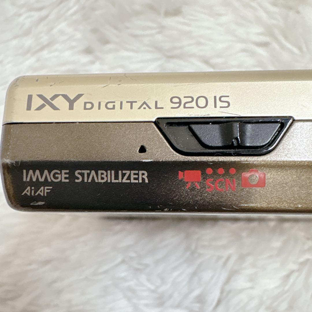 Canon IXY 920IS デジタルカメラ ゴールド ジャンク