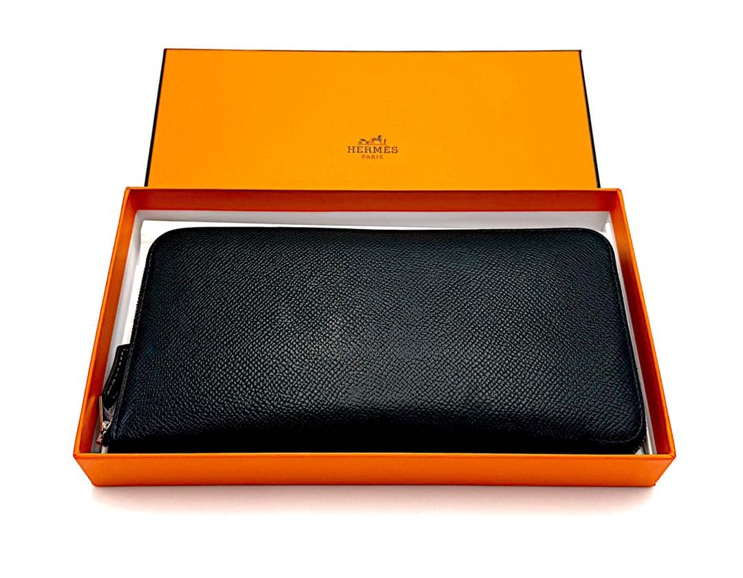 エルメス アザップ シルクイン ロング アザップロング ジップ 長財布