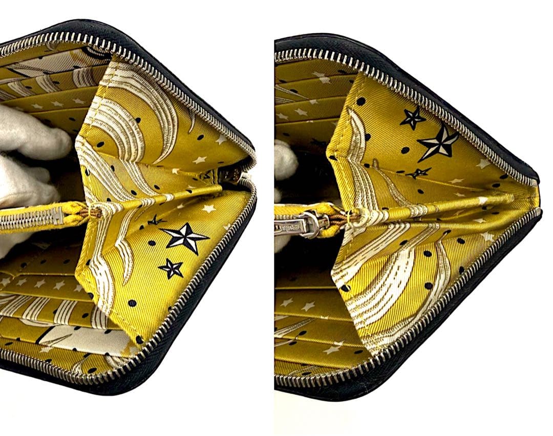 エルメス アザップ シルクイン ロング アザップロング ジップ 長財布