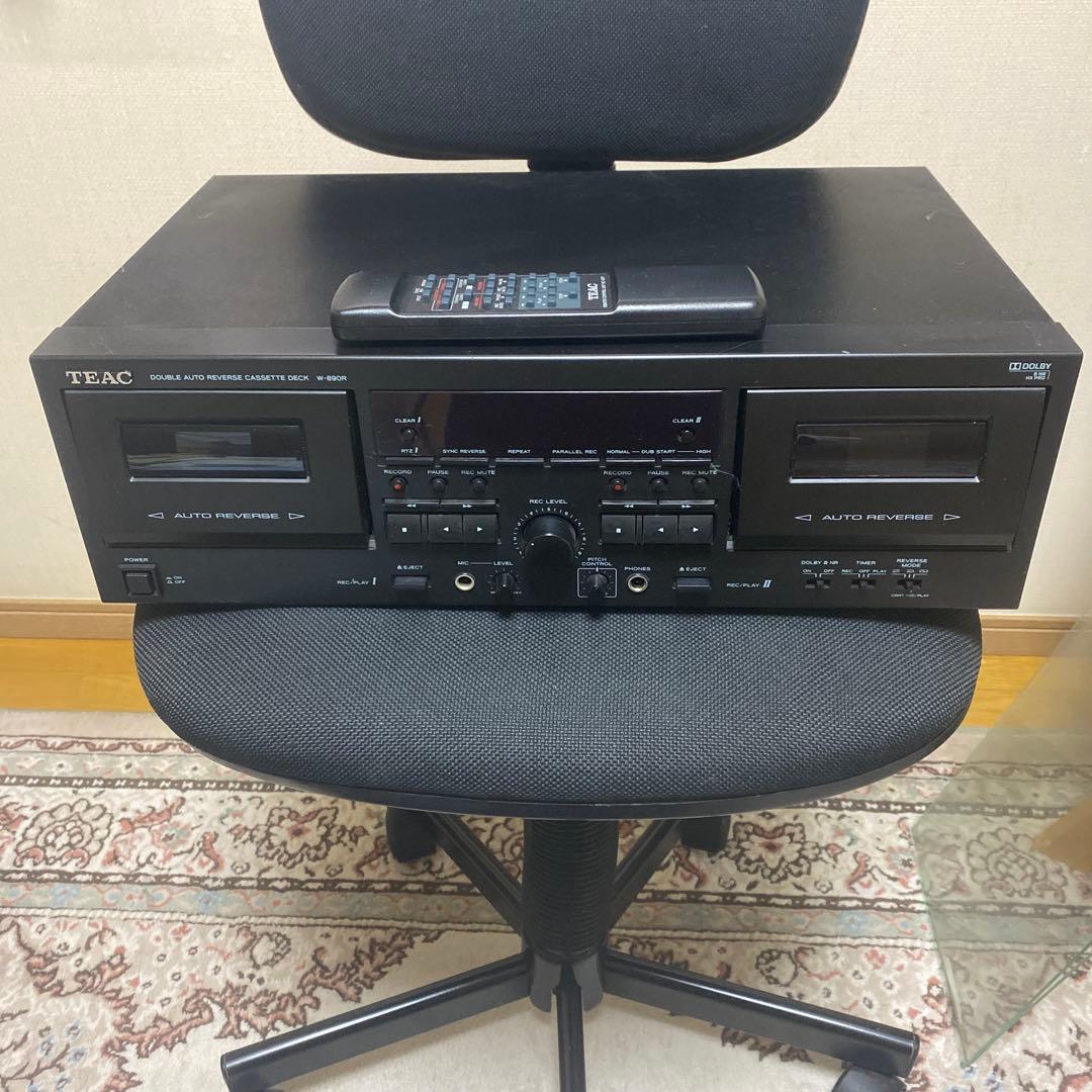 TEAC W-890R オートリバースカセットデッキ