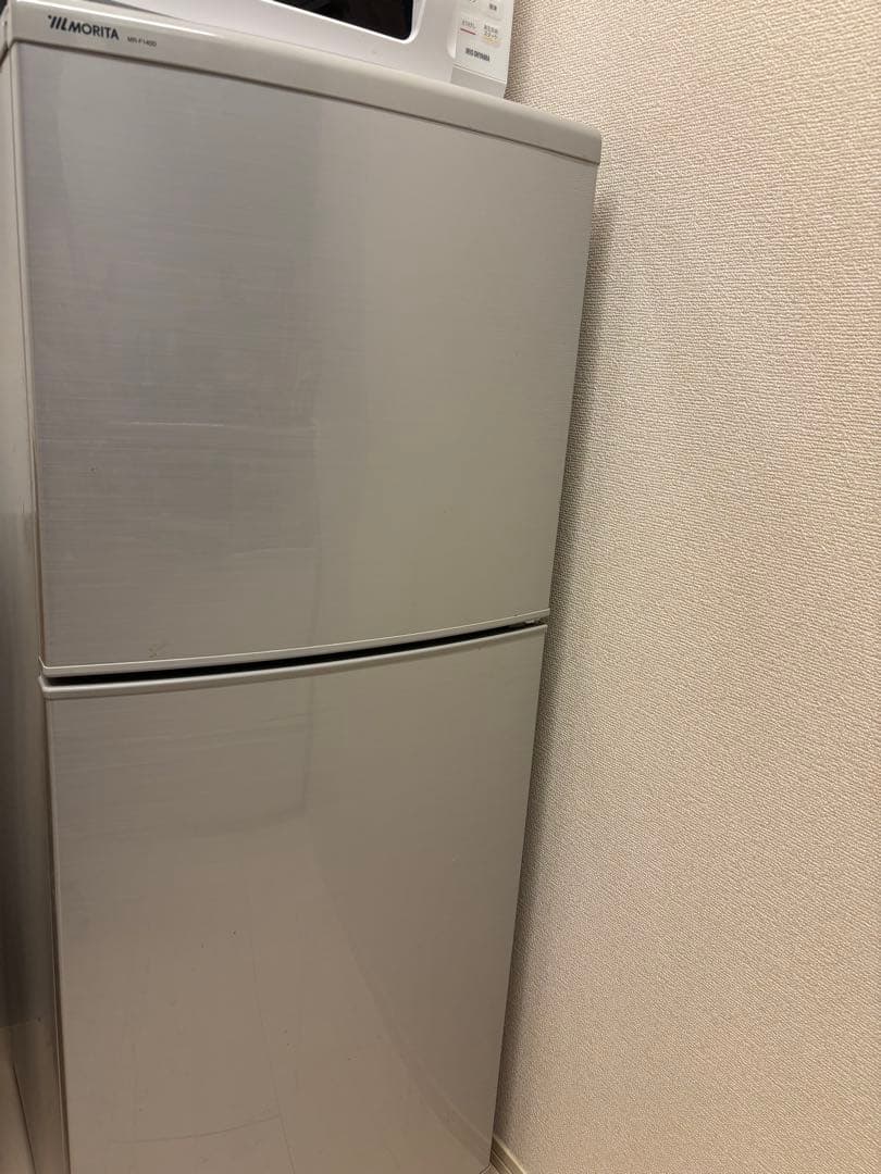 MORITA 冷蔵庫 シルバー(8/4まで)