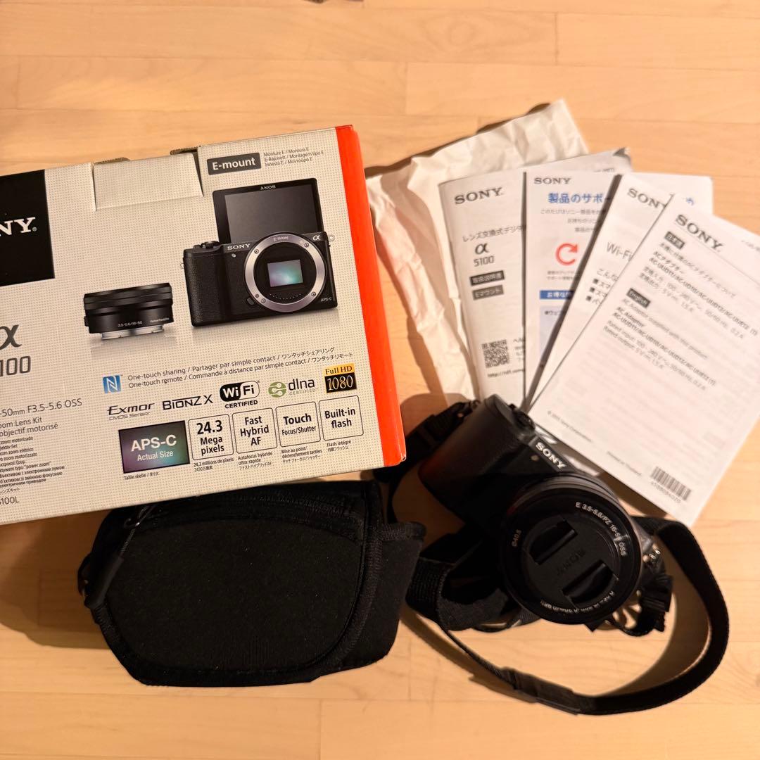 Sony α100 ミラーレス一眼 カメラセット