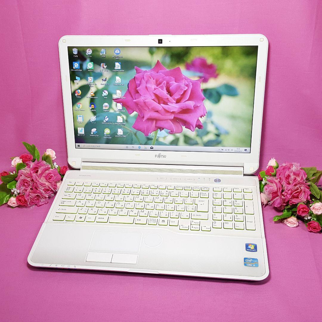 Windows11/2世代Core-i7/新品SSD512G/メモリ8G/カメラ