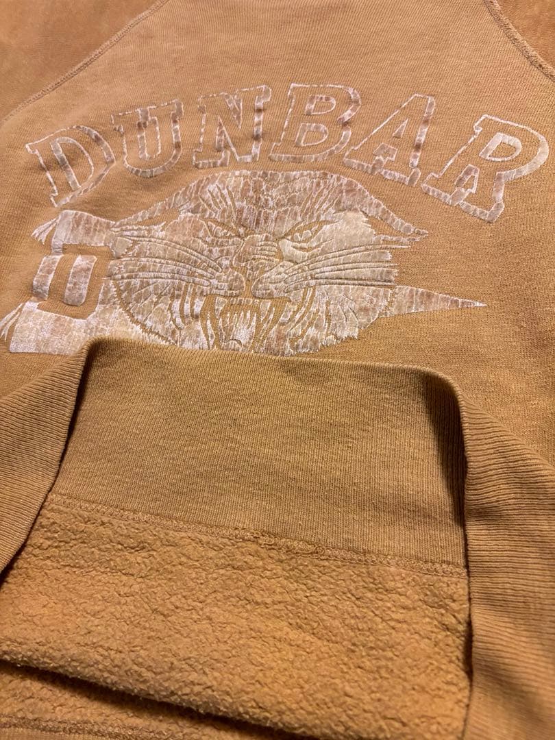 A*e様 60s 希少 フロッキー マスタード ラグラン オールコットン スウェ