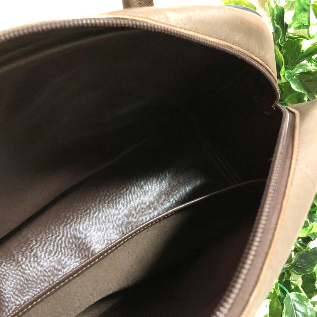 BURBERRY バーバリー　ボストンバッグ　ノバチェック　ホースロゴ　レザー