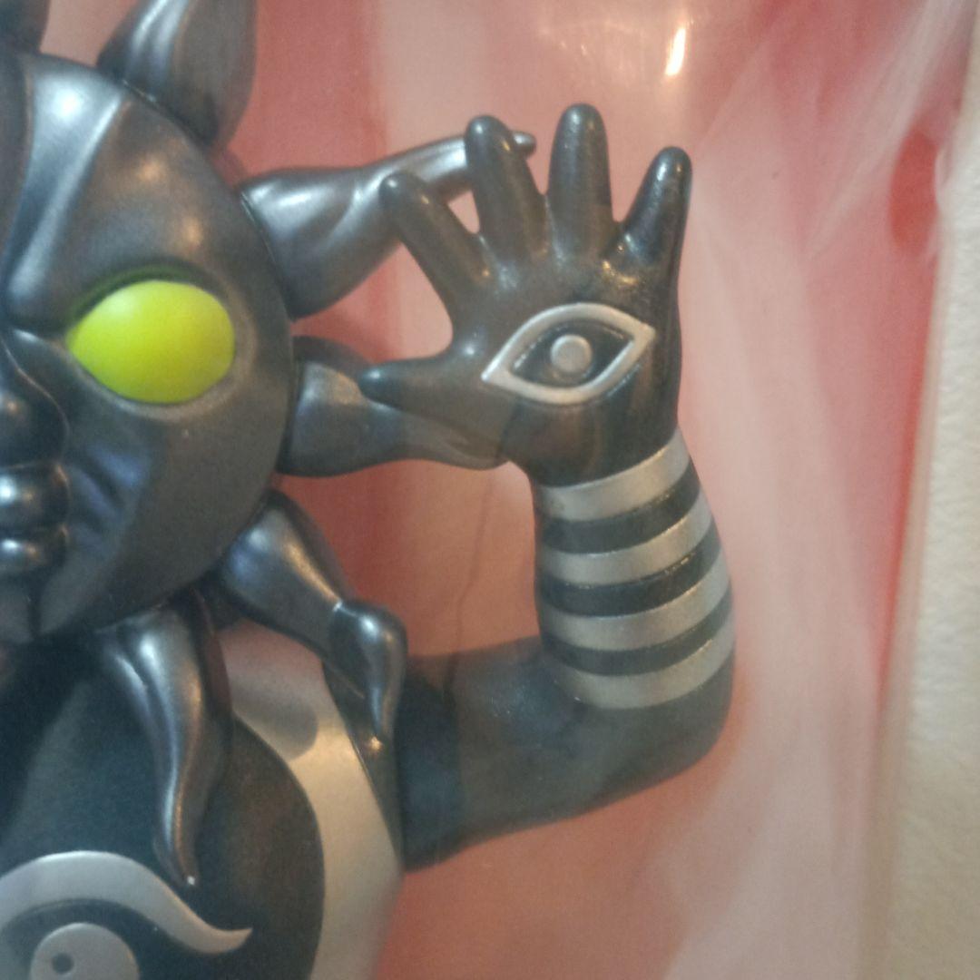 【新品未開封】超復刻版タローマンソフビ人形 ブラックタローマン