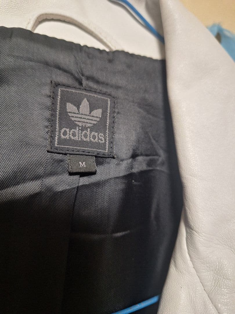 adidas 本革 ラムレザージャケット