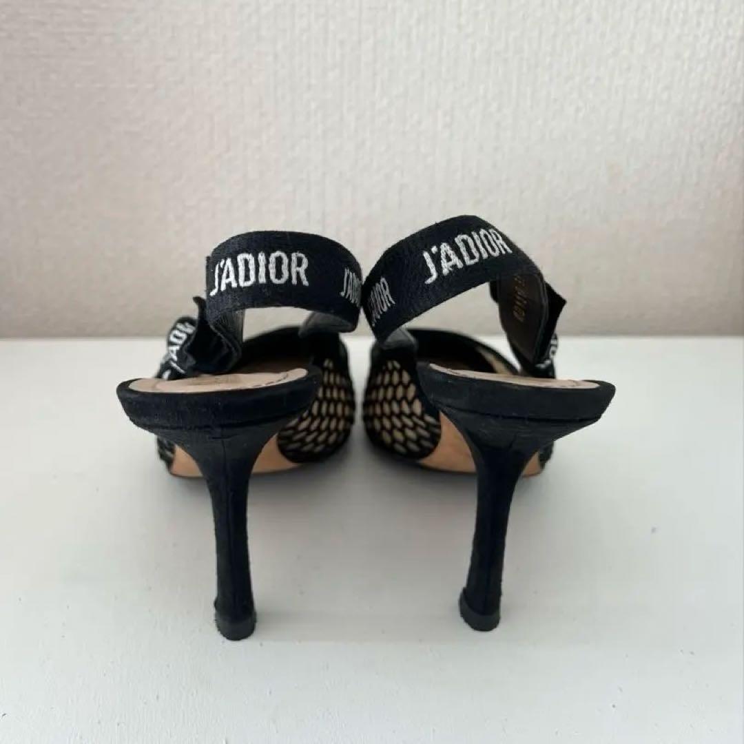 J’ADIOR スリングバック パンプス 39 ポインテッドトゥ