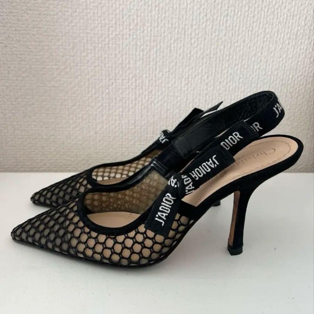 J’ADIOR スリングバック パンプス 39 ポインテッドトゥ