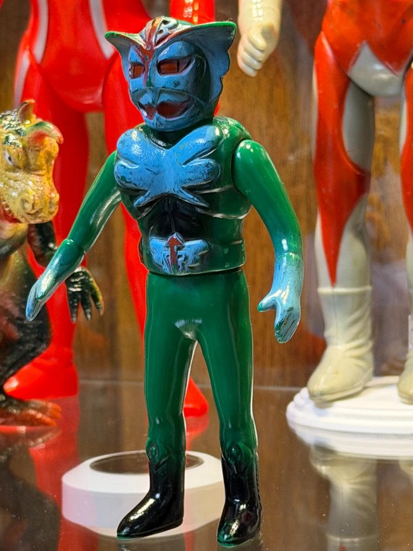 【希少】ポピー 超人バロム・ワン　 ソフビ 当時物