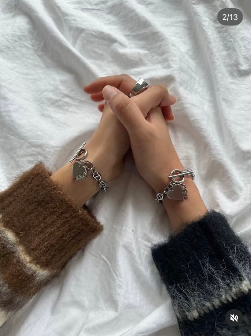 kaoyorinakami ❤︎KYRN bracelet シルバーLサイズ