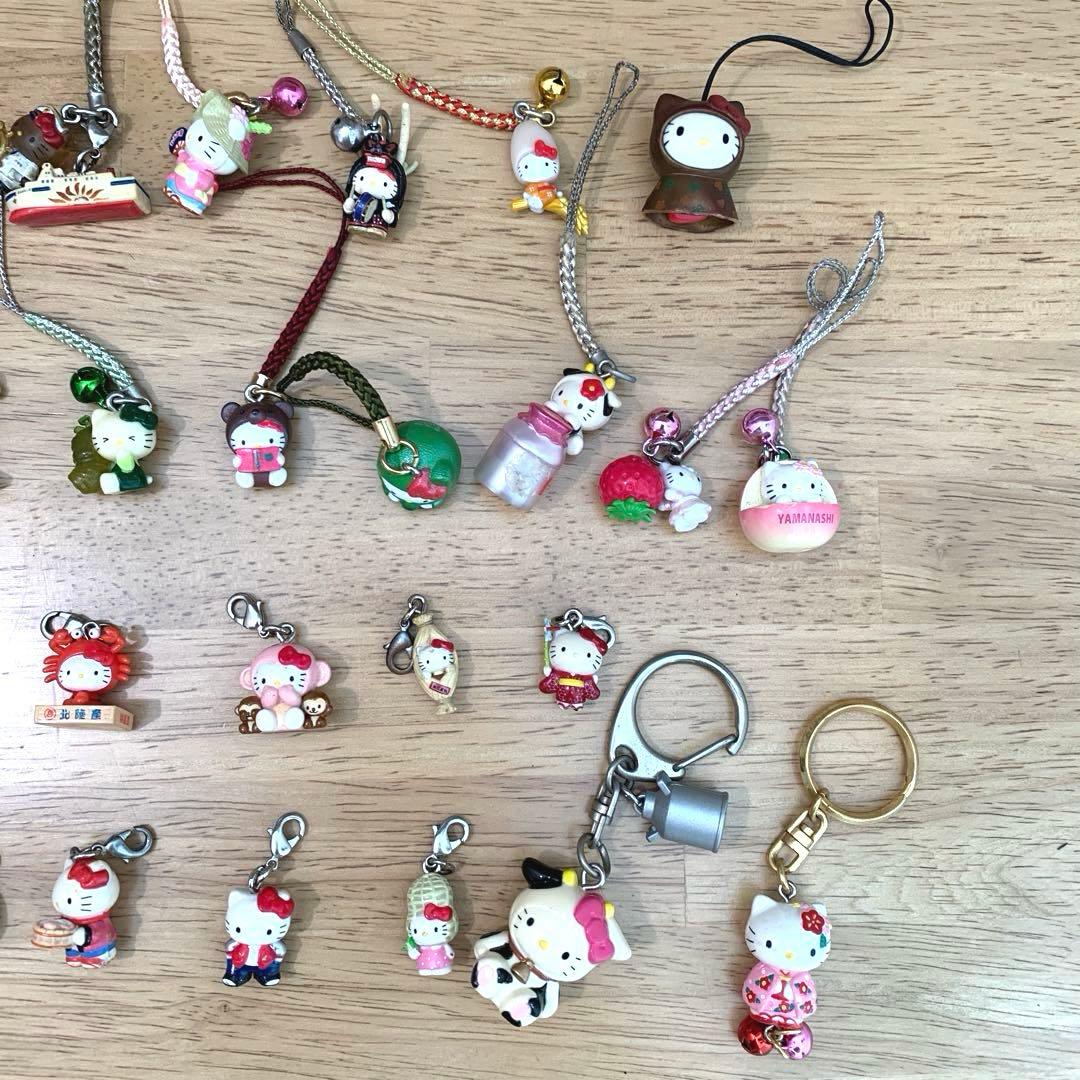キティ　ご当地　ストラップ　キーホルダー　根付け　まとめ売り