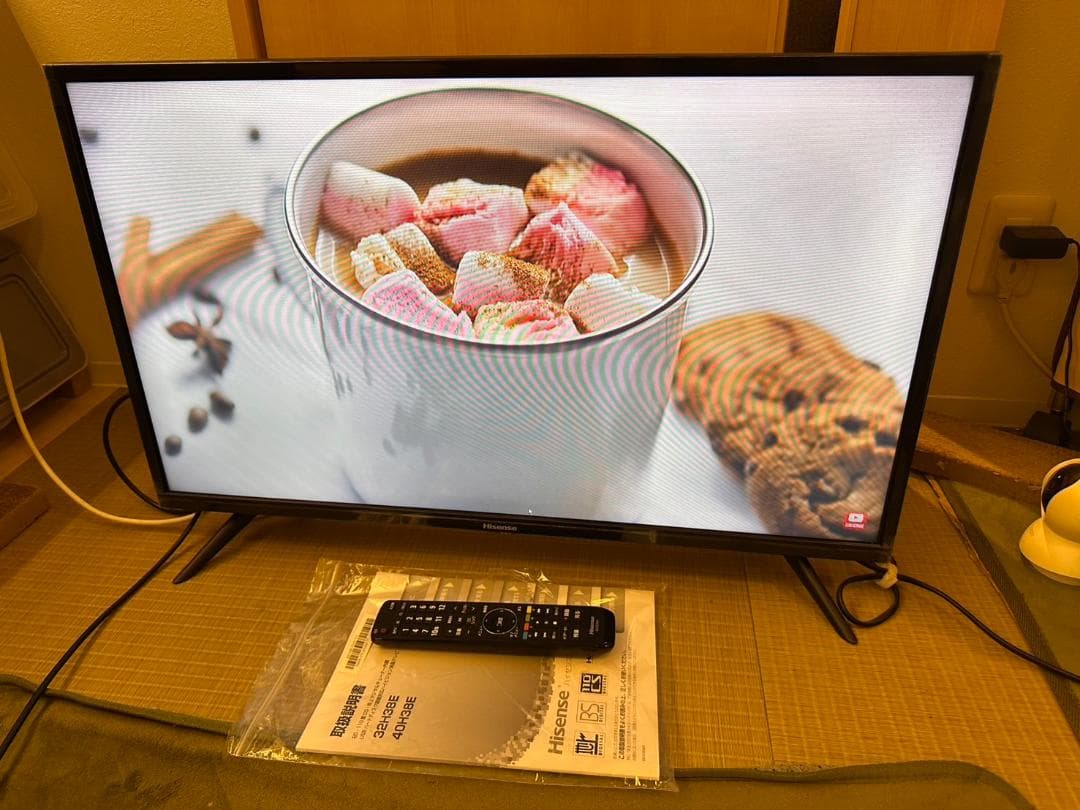 超美品！ハイセンス hisense 32型　テレビ 32H38E 2020年製