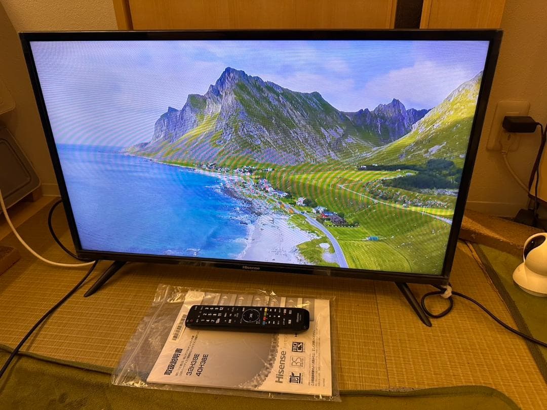 超美品！ハイセンス hisense 32型　テレビ 32H38E 2020年製