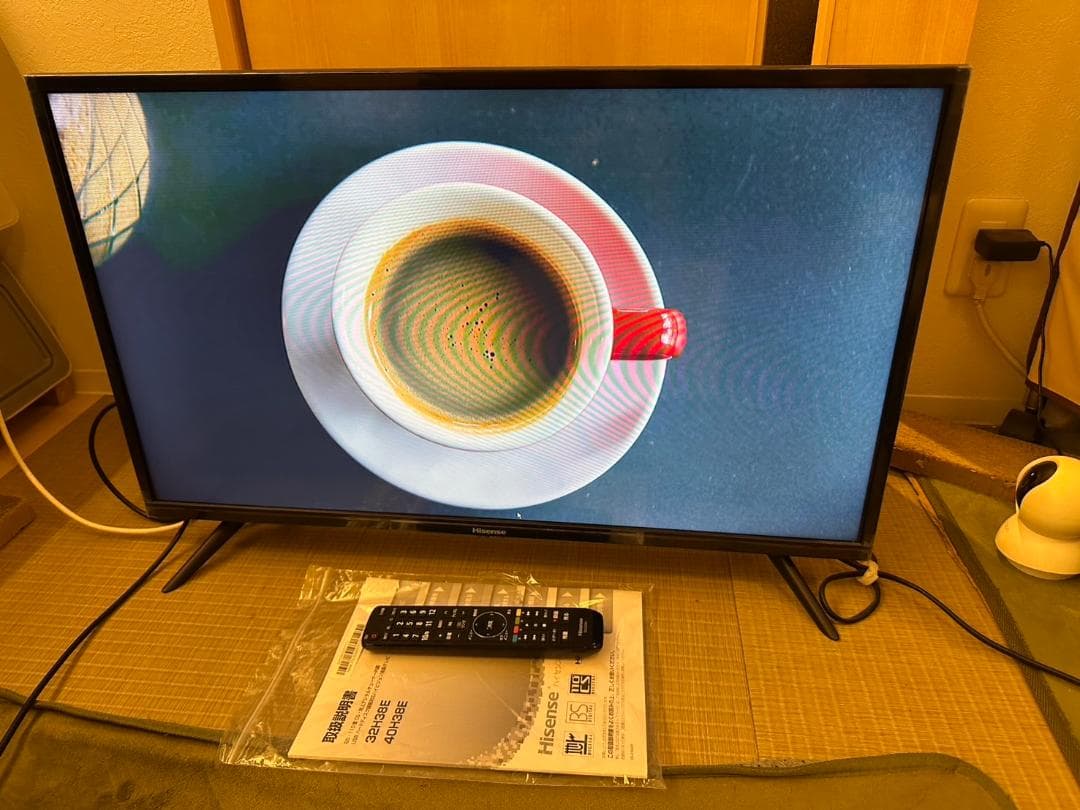 超美品！ハイセンス hisense 32型　テレビ 32H38E 2020年製