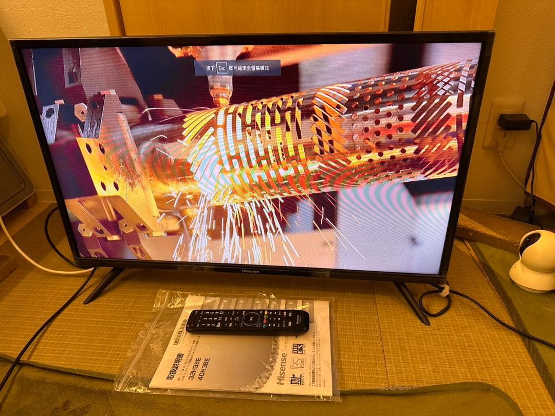 超美品！ハイセンス hisense 32型　テレビ 32H38E 2020年製