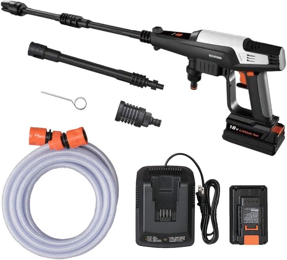 【3日限定】　未使用 　IRIS OHYAMA JHW-201 充電式 　高圧洗