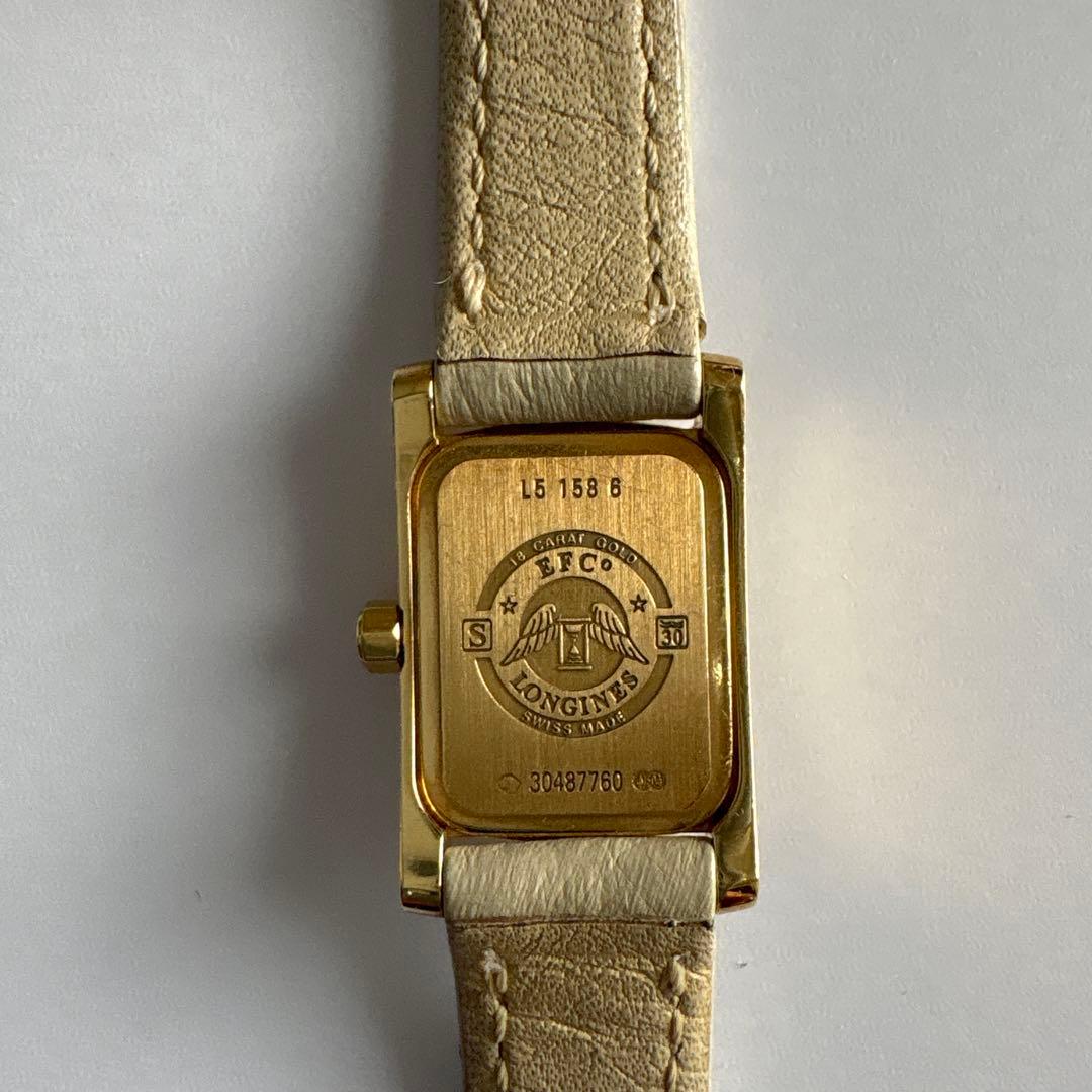 LONGINES 18金 イエローゴールド ドルチェヴィータ レディス