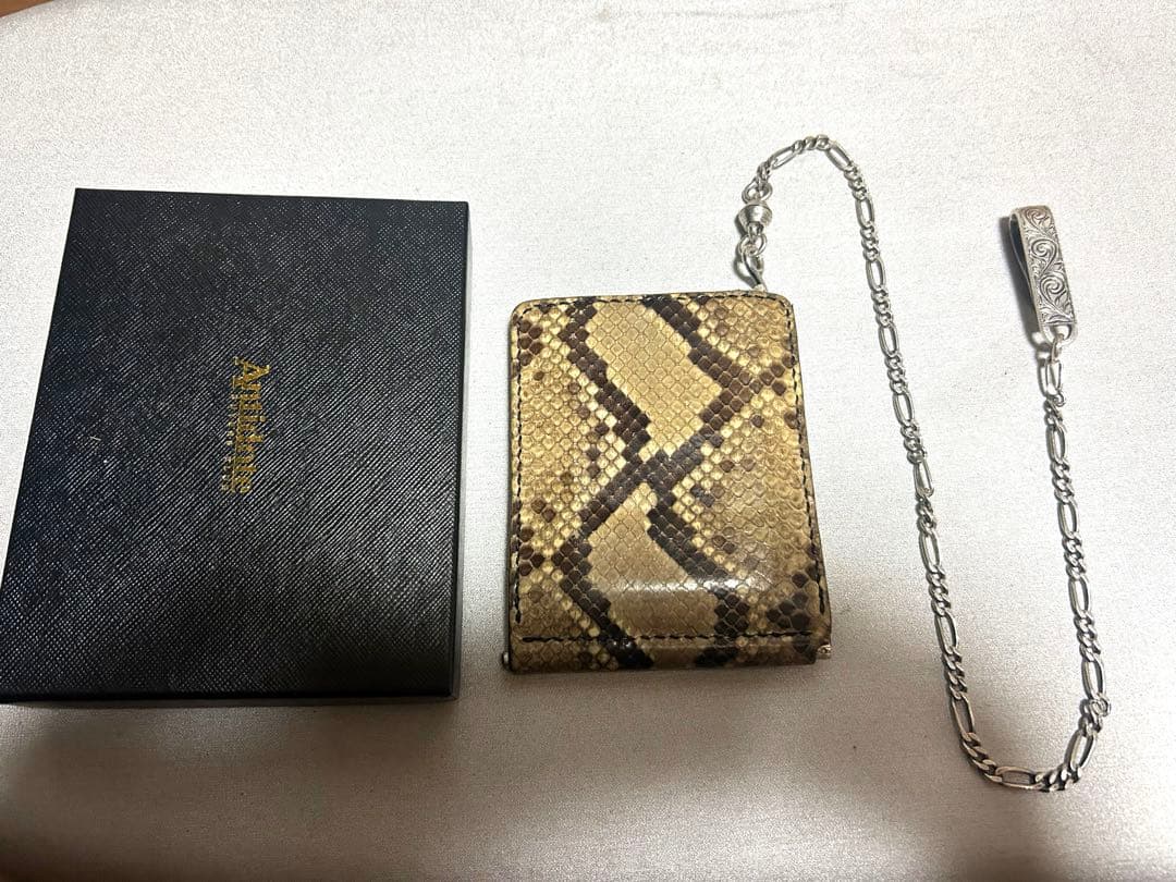 ANTIDOTE BUYERS マネークリップウォレット&ウォレットチェーン