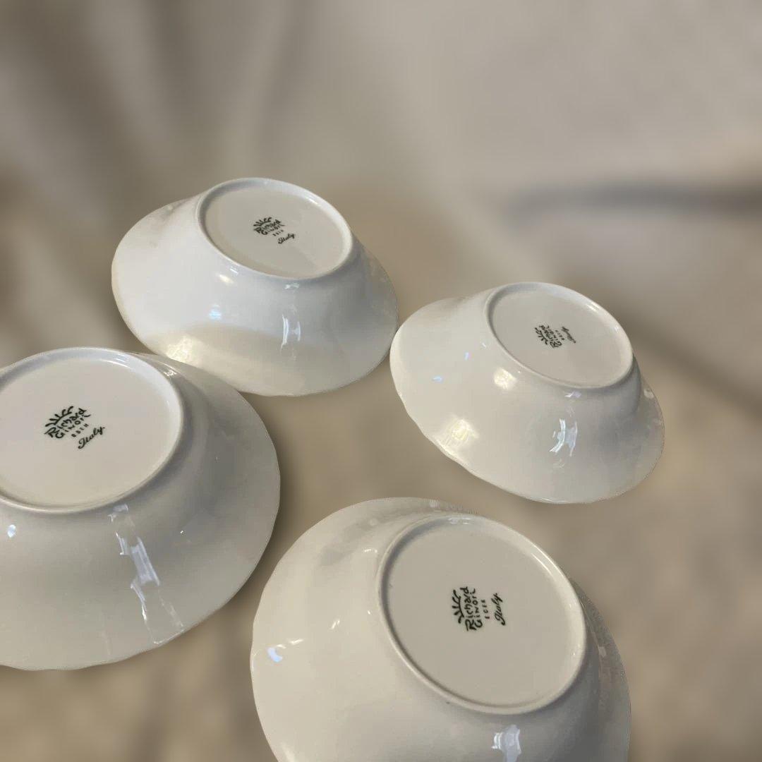 ジノリ　ベッキオホワイト　フルーツソーサー