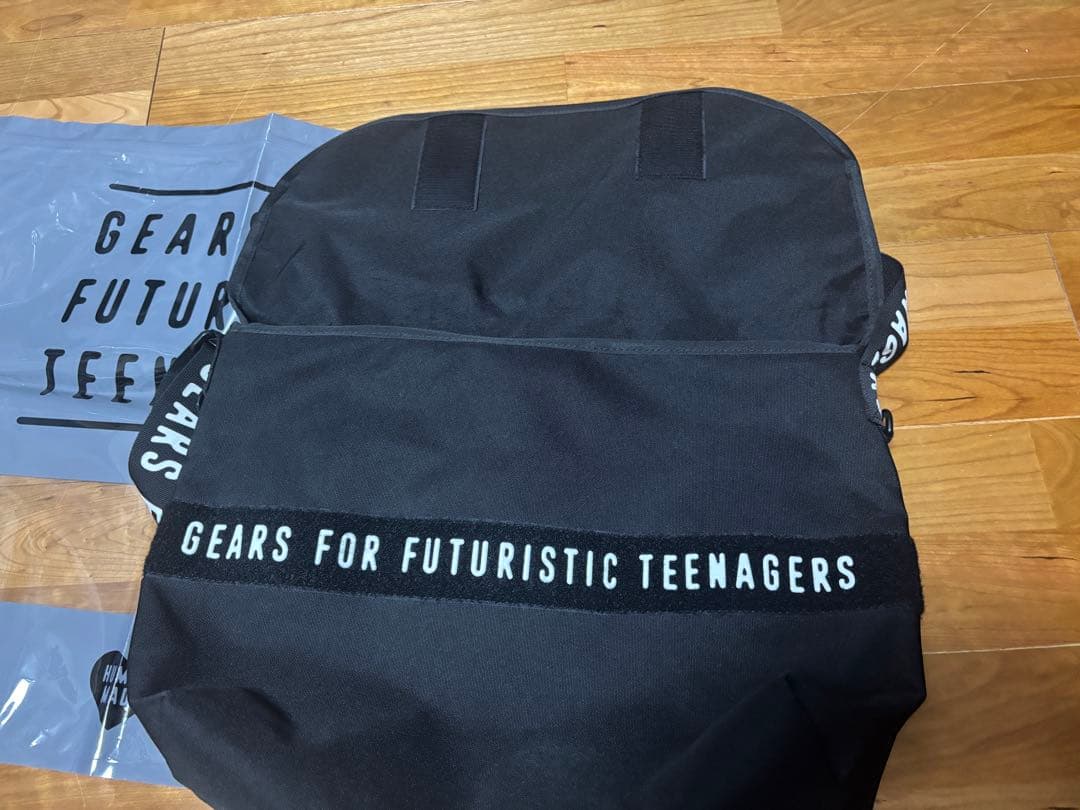 [中古]Human Made Messenger Bag Large Black