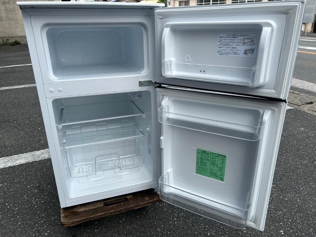 【福岡市限定】冷蔵庫 ハイセンス 2021年 93L【安心の3ヶ月保証】