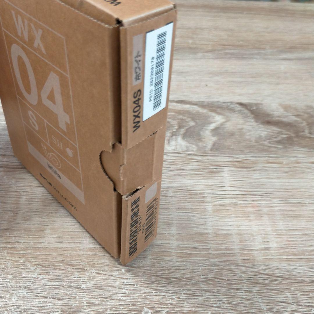 【PHS】WX04S SⅡ(White) WILLCOM、保証書つき