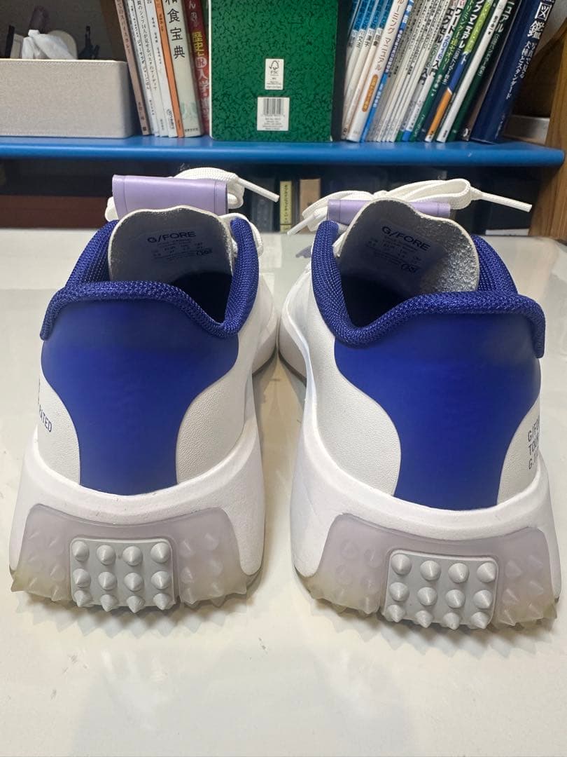 G/FORE ゴルフシューズ ホワイト/パープル