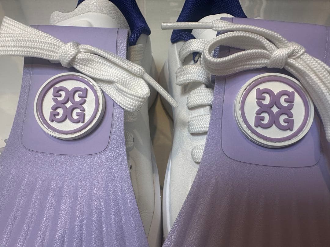 G/FORE ゴルフシューズ ホワイト/パープル