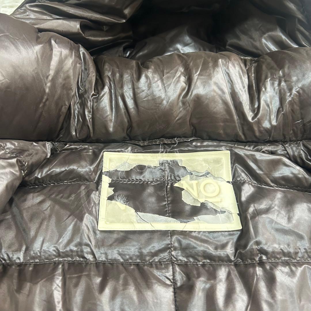 15992✨良品✨ヘルノ 38 フード着脱 ロングダウンジャケット コート