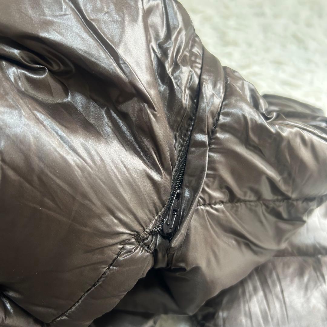 15992✨良品✨ヘルノ 38 フード着脱 ロングダウンジャケット コート