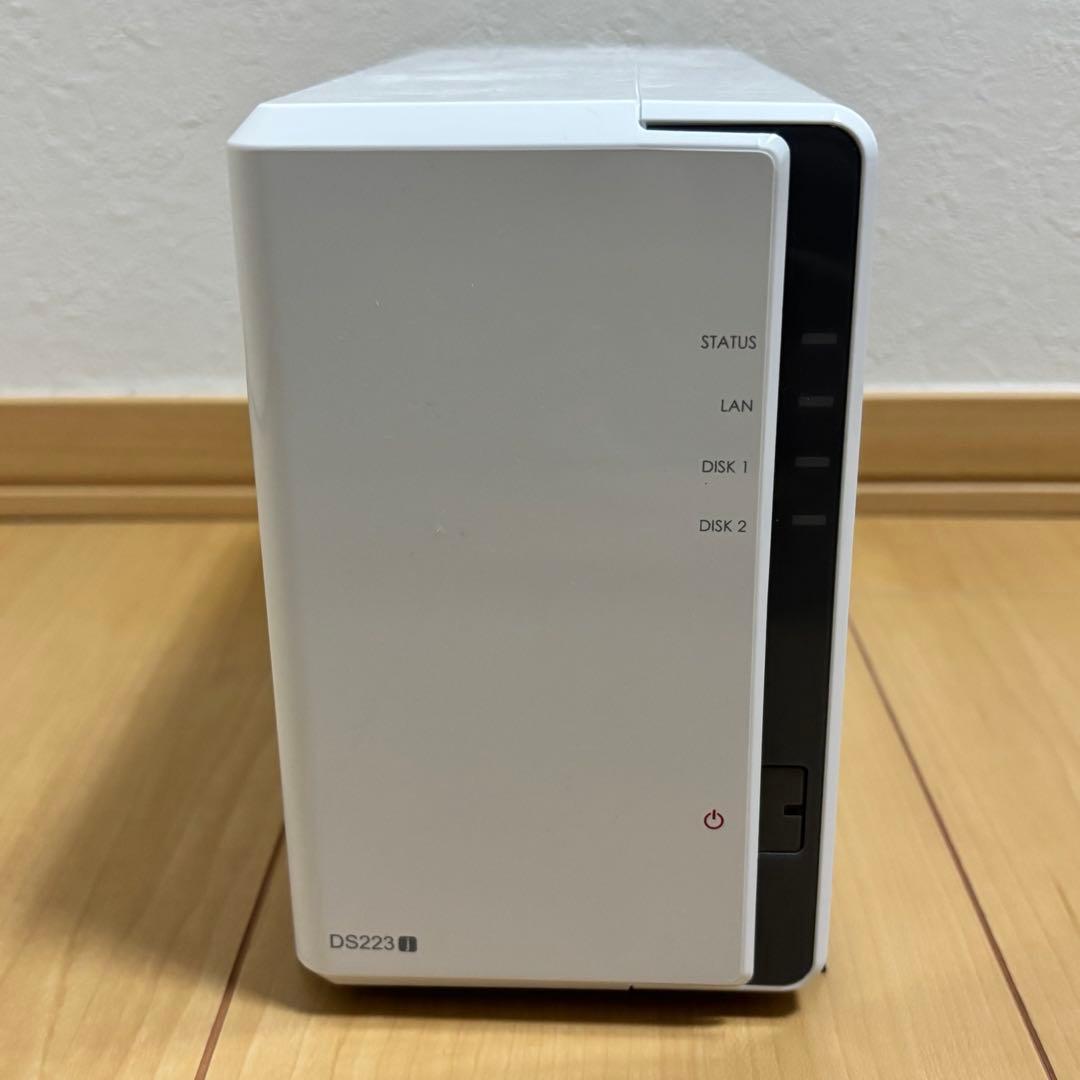 Synology NAS DS223j【HDD抜き取り済み】