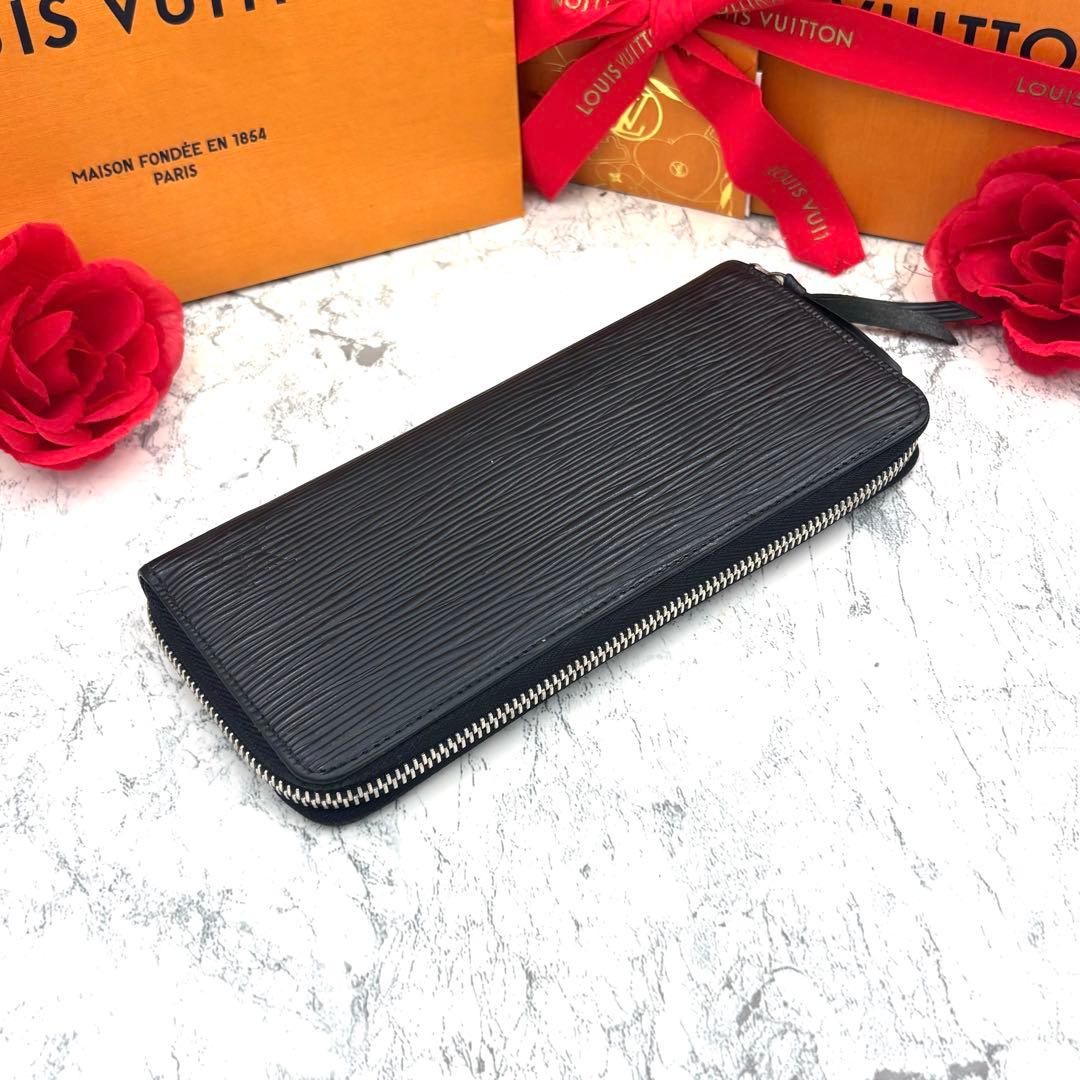 【定価の半額以下】 ルイヴィトン エピ クレマンス 長財布 ラウンドファスナー