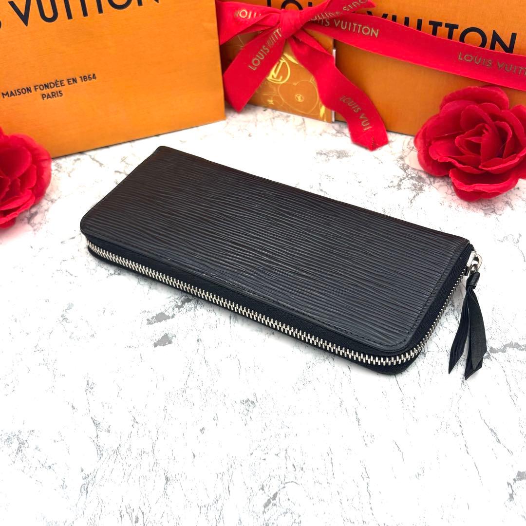 【定価の半額以下】 ルイヴィトン エピ クレマンス 長財布 ラウンドファスナー