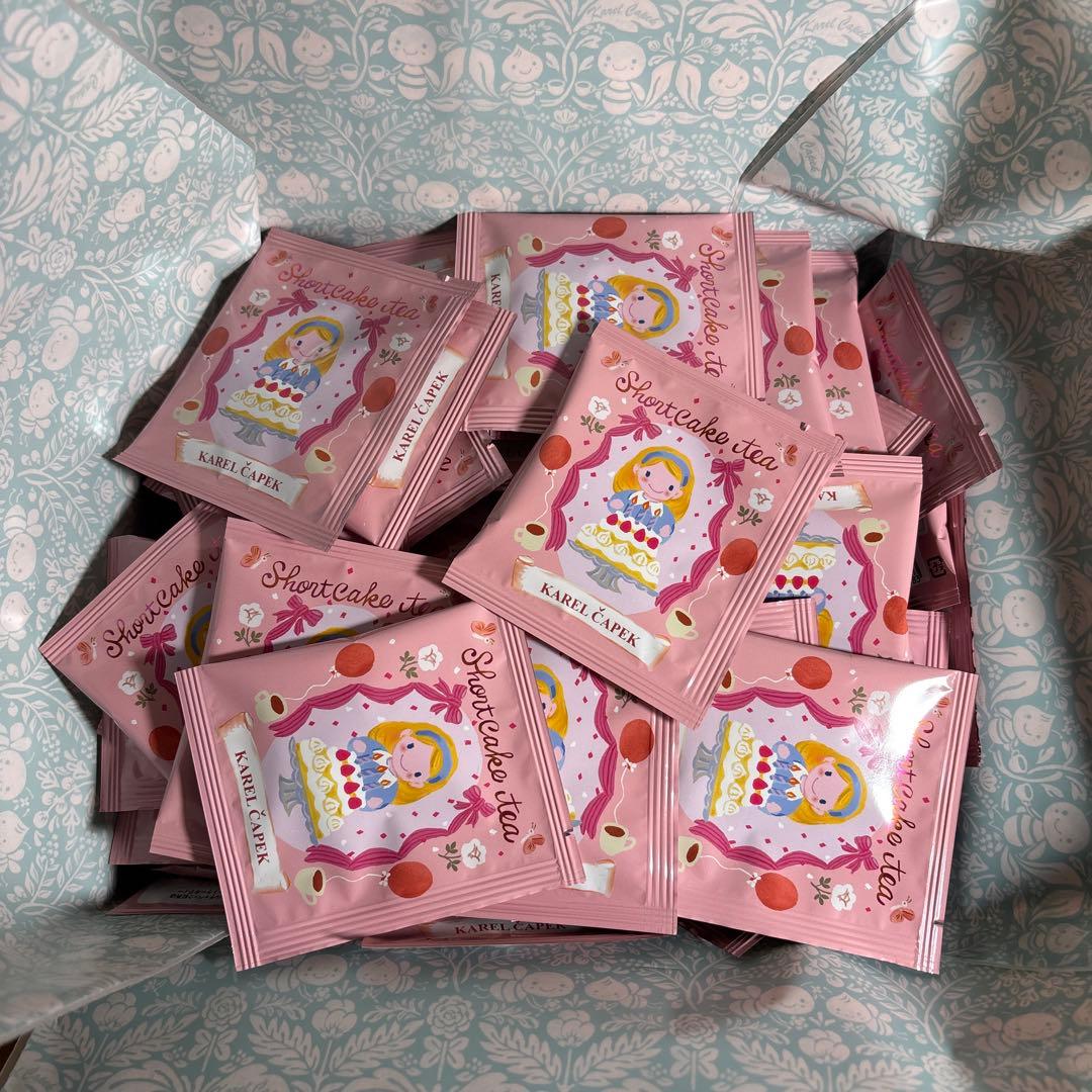 カレルチャペック紅茶店　ティーバッグ110パックとラッピング袋10枚