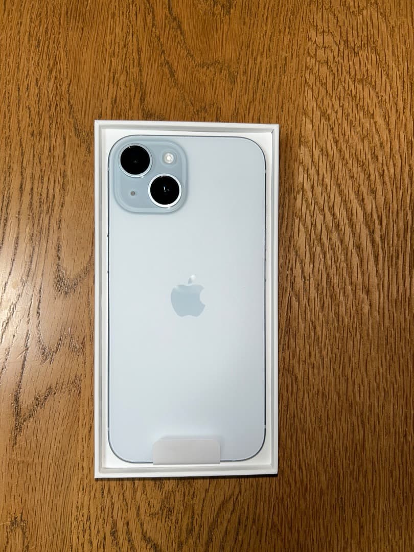 iPhone 15 128GB ブルー　新品未使用
