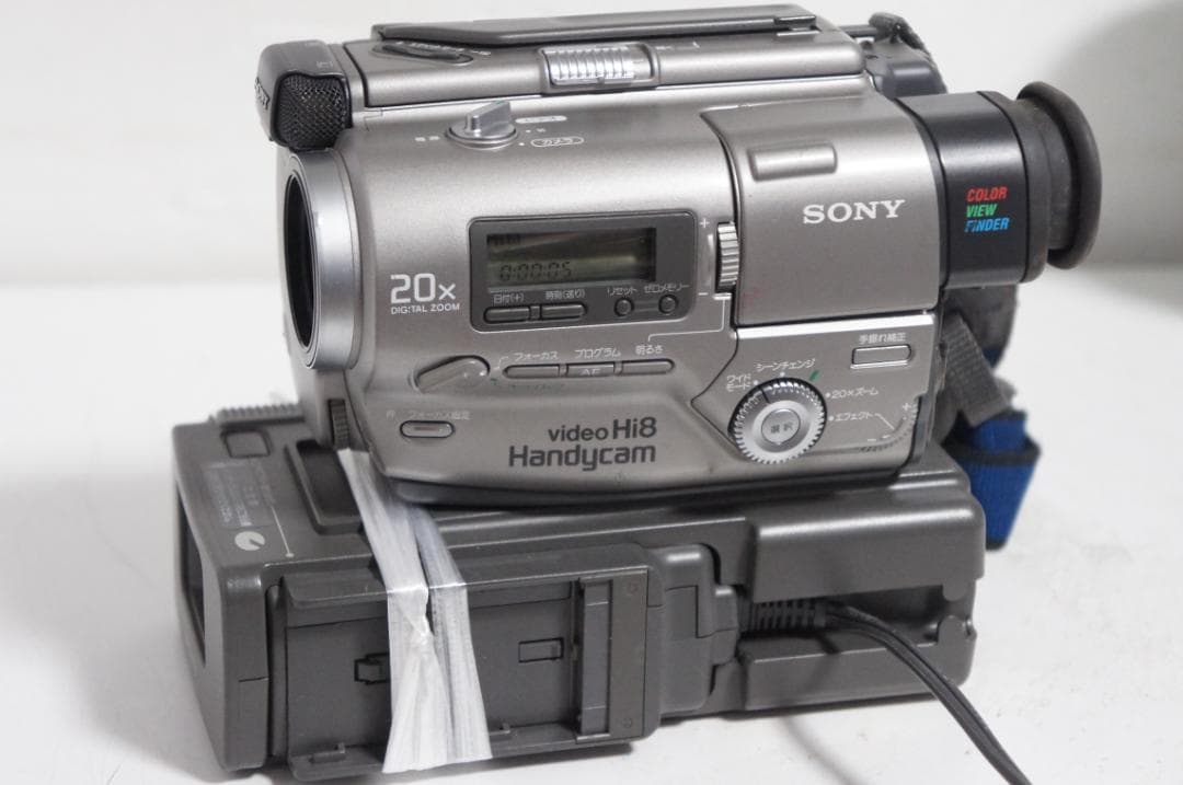 【再生OK】CCD-TR2 SONY Hi8ビデオカメラ 8mm 201