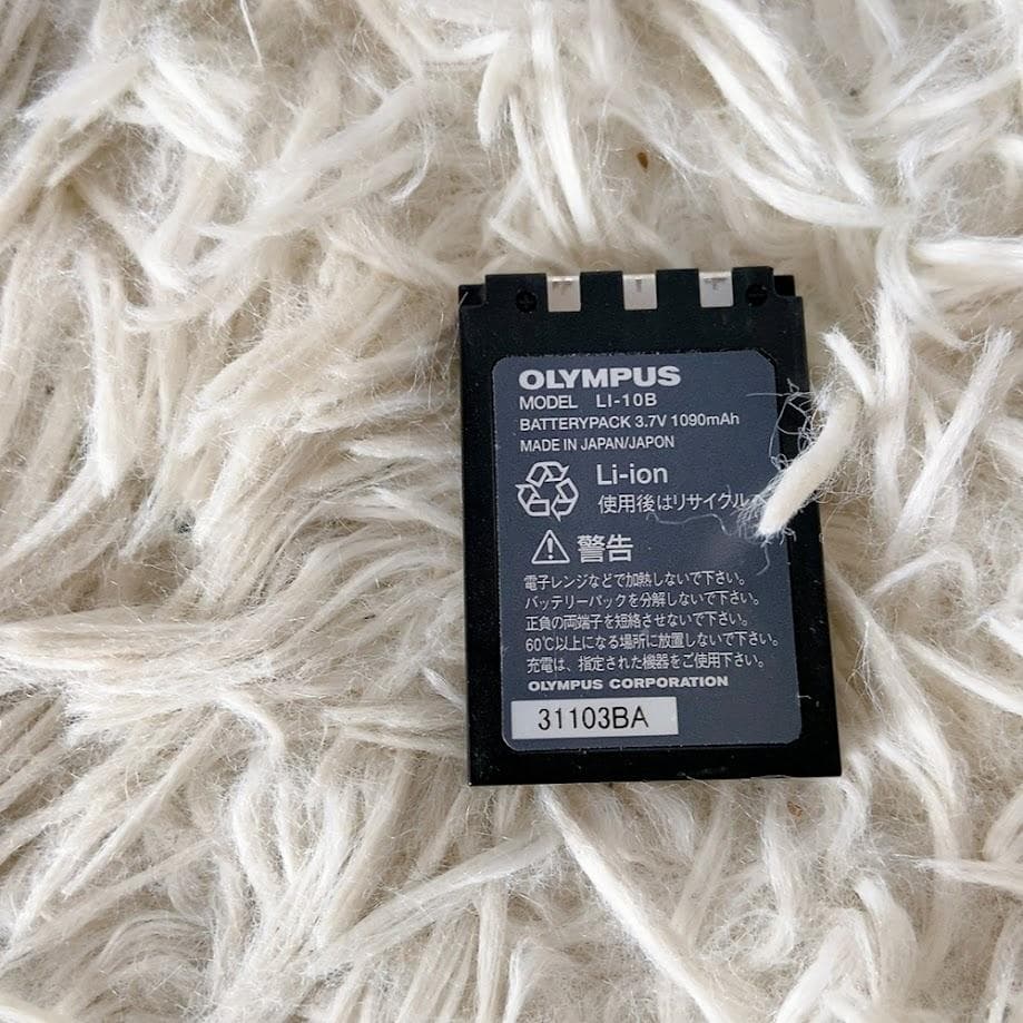 OLYMPUS μ-10 コンパクトデジタルカメラ 3.2メガピクセル
