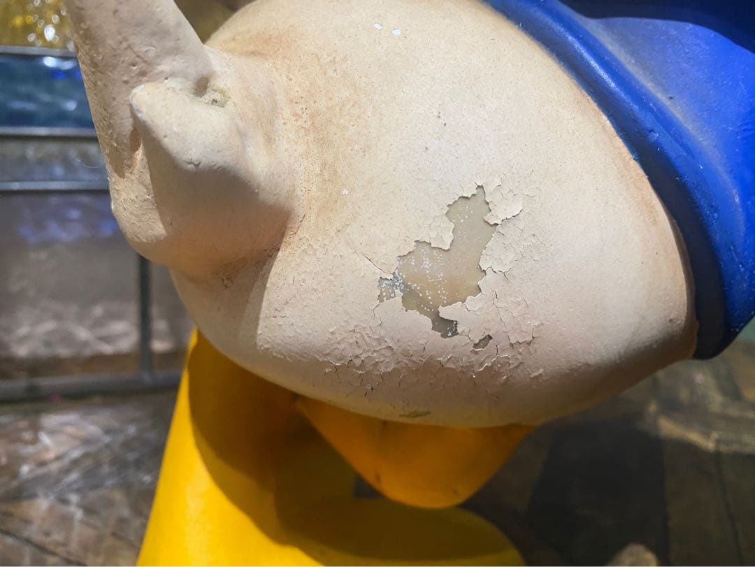 希少 Big ドナルドダック フィギュア 当時物 ディズニー アンティーク