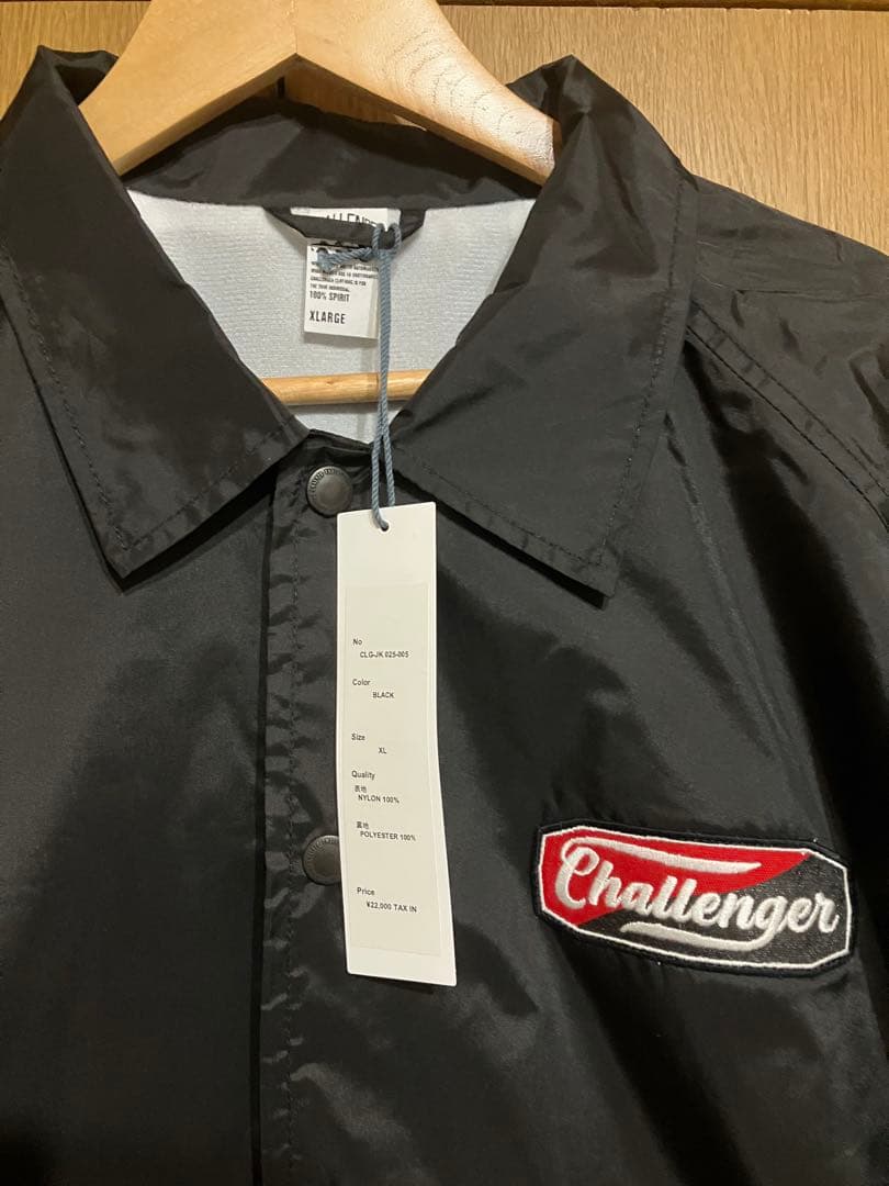 CHALLENGER　TWO TONE LOGO COACH JACKET