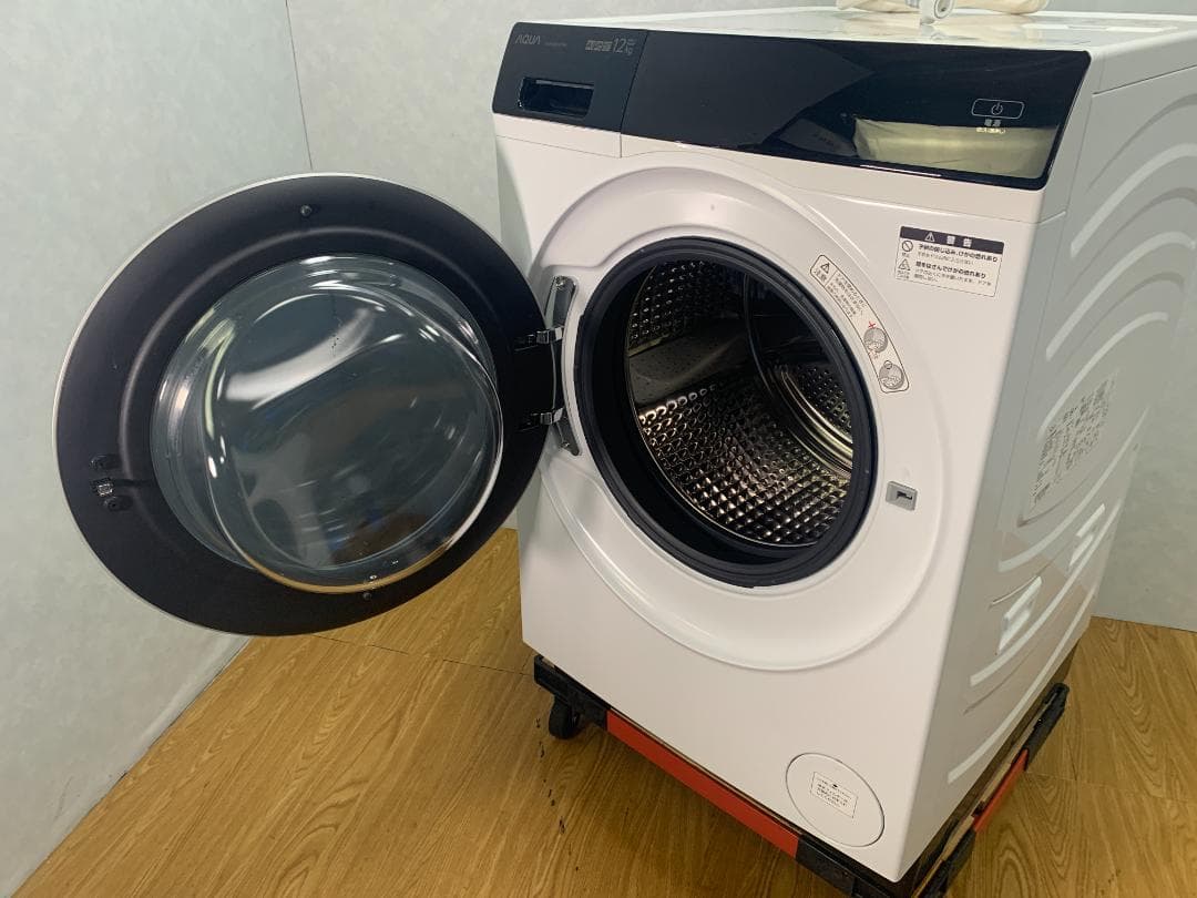 K★067 アクア ドラム式洗濯機 AQW-DX12P-L 設置オプション無料