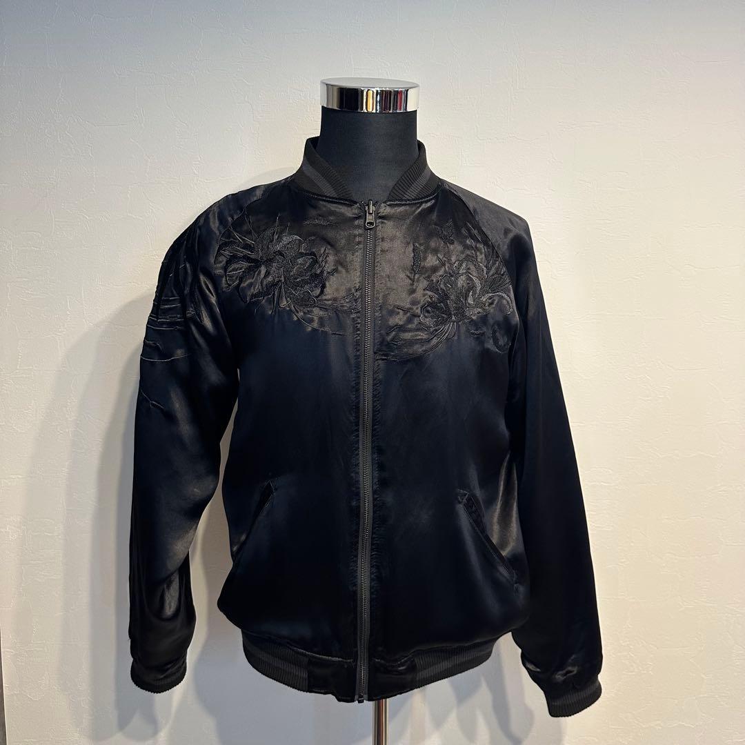 urushi 絡繰魂　刺繍　烏　Lサイズ　和柄