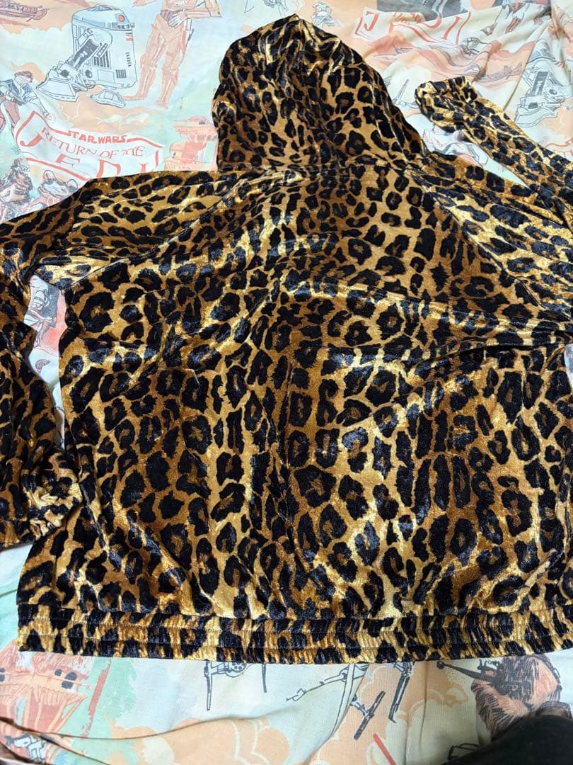 WACKO MARIA ヒョウ柄パーカー XL 薄手
