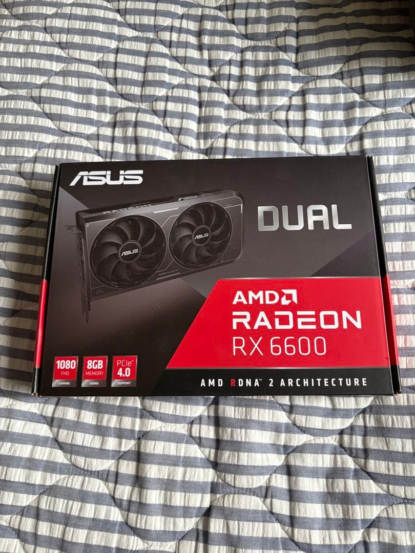 グラフィックボード・グラボ・ビデオカード ASUS Radeon RX 6600 8GB