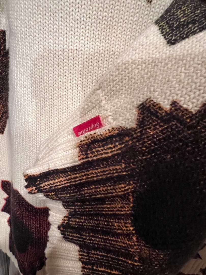 トップス Supreme Nate Lowman Sweater xl